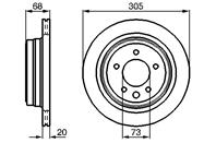 Колодки барабанного ручника 0986487679 от компании BOSCH