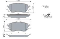 0 986 424 527_=774 12 !колодки дисковые п. opel corsa c 1.0-1.7dti 00&gt