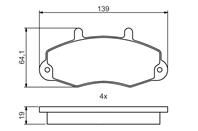 1 457 433 076 фильтр воздушный! Citroen C2/C3 1.4HDi 02&gt  Ford Fiesta/Fusion 1.4TDCi 01&gt