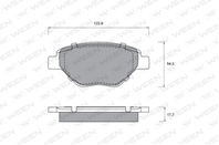 Колодки пер ren megane ii (bm01cm01)megane ii saloon (lm01)