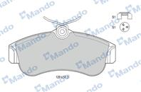 Колодки тормозные NISSAN Almera (N16),Primera (P11) передние с АБС (4шт.) MANDO