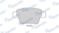 Колодки тормозные PEUGEOT 307 (04-) (1.4/2.0 HDi 16V) CITROEN C2,C4,Xsara (04-) задние (4шт.)MAND