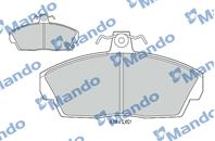 Колодки тормозные land rover freelander (98-06) передние (4шт.) mando