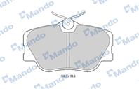 Колодки тормозные MERCEDES W201 (84-93),W124 (93-95),W124 (2.03.0DTD) передние (4шт.) MANDO