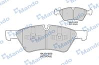 Колодки тормозные MERCEDES W164 (ML),X164 (GL),W211,W251 (04-) передние (4шт.) MANDO