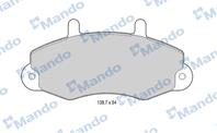 Колодки тормозные FORD Transit (94-00) передние (4шт.) MANDO