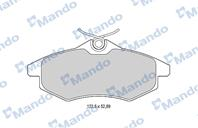 Колодки тормозные CITROEN C2,C3 (02-) (1.1/1.4) передние (4шт.) MANDO