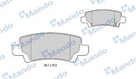 Колодки тормозные TOYOTA Corolla (02-) задние (4шт.) MANDO