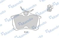 Колодки тормозные HONDA Accord (2.0/2.2/2.4) (98-02) задние (4шт.) MANDO