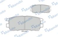 Колодки тормозные MITSUBISHI Pajero 1,Pajero 2 (3.0/3.5/2.5TD),L400 (94-03) задние (4шт.) MANDO