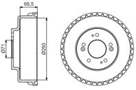 Колодки тормозные дисковые задние 0986494237 от фирмы BOSCH