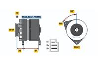 Свеча зажигания 0242236664 от производителя BOSCH