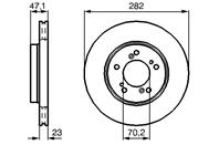 0 986 478 667_диск тормозной передний! Honda CR-V/Prelude 2.0-2.3 95&gt