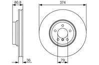 Колодки тормозные дисковые передние 0986494221 от компании BOSCH