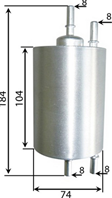 PETROL FILTER (INJECTOR & CARBURETOR)