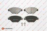 Колодки тормозные дисковые RENAULT MEGANE II (BM0/1, CM0/1) 1.4 16V 01>, rear