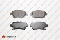 Колодки тормозные дисковые E:4 TOYOTA: COROLLA 02-, COROLLA Verso 02-04, COROLLA седан 02-, COROLLA универсал 02-, PRIUS хечбэк 03-