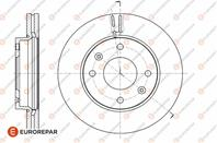 Диск тормозной HYUNDAI SONATA 2.0-2.7 V6 01>, KIA MAGENTIS (GD, MS) 2.0-2.5 V6 2001>, front, D 257 x 25