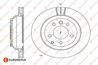 Диск тормозной PORSCHE CAYENNE, VW TOUAREG 3.2-5.0TDI 02>, rear