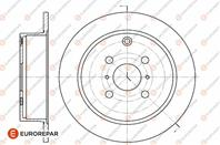 Диск тормозной TOYOTA COROLLA (_E12_) 1.4 VVT-i (ZZE120_) 01> rear