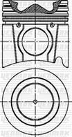 115,00 mm. Поршень с пальцем,с кольцами