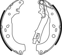 Колодки тормозные барабанные C0C021ABE от фирмы ABE