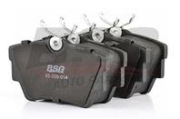 Колодки тормозные дисковые задние BSG65200014 от компании BSG