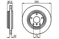 0 986 478 975_диск тормозной задний! bmw e46 2.5-3.0d m54/m57 00&gt