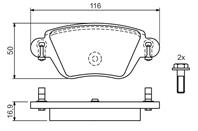 0 986 424 671_=777 10=GDB1525 [7701207187] !колодки дисковые з. Renault Kangoo