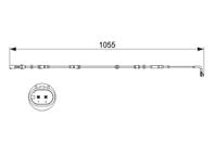 1 987 473 507_датчик износа тормозных колодок зад.