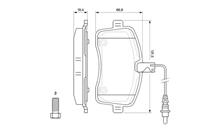 0 986 494 097 1102 04FDB1725 [425277] !колодки дисковые п. Peugeot 407 1.8i/1.6HDi 04&gt