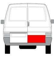 Ремкомплект дверей задн Прав (Обшивка, нижняя часть) VW TRANSPORTER T4, TRANSPORTER T4 LIFT 07.90-04