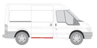 Порог Лев (короткая модель) FORD TRANSIT V, TRANSIT V FL 01.00-08.13