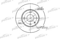 Диск тормозной передн FORD: ESCORT IV 86-90  SIERR