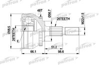 Шрус наружн к-кт volvo: 850 91 - 97  850 универсал