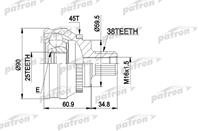 Шрус наружн к-кт audi: 80/90 quattro 2.0-2.8 2.93-