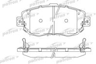 Колодки тормозные дисковые передние PBP1564 от компании PATRON