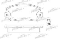 Колодки тормозные дисковые передние PBP346 от фирмы PATRON