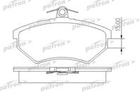 Колодки тормозные дисковые передние PBP413 от фирмы PATRON