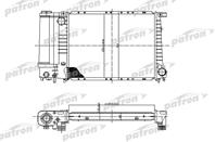 Радиатор системы охлаждения паяный bmw: e30 e34 e36 1.8-2.8  88-99