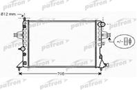 Радиатор системы охлаждения opel: astra g 1.4 16v/