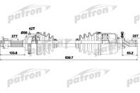 Полуось лев nissan: primera 1.6 90-96  primera bre