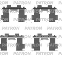 Комплект монтажный тормозных колодок дисковых ford: s-max 06-  10-  08