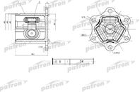 Шрус внутренний x34 audi: a3 03-12 seat: altea 04