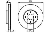 Колодки тормозные дисковые задние 0986494557 от производителя BOSCH