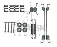 01341asam рем.к-кт тормозных колодок задних! renault  peugeot 1.1i/1.4i/1.6i/1.9d 98&gt