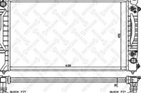 10-25158-sx радиатор системы охлаждения акпп audi a6 2.5tdi afb/akn 97