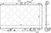10-26672-SX_радиатор системы охлаждения! АКПП Honda Accord 1.6/1.8/2.0 98-02