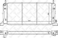 10-25086-sx_радиатор системы охлаждения! ford esc