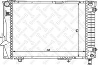 10-25907-SX_радиатор системы охлаждения! без AC MB W124 2.6-3.2 85&gt